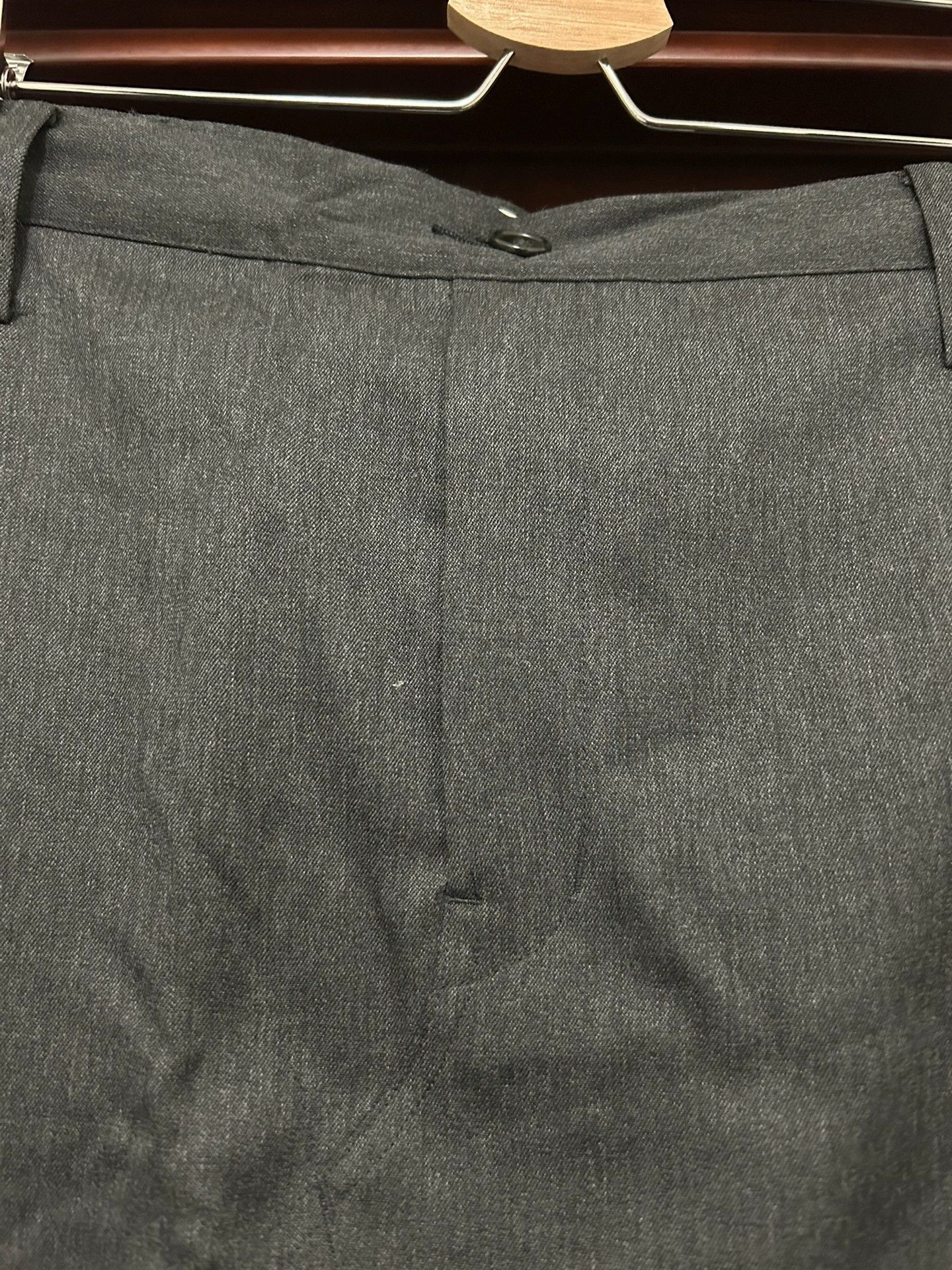 Comme des Garcons CDG GANRYU Gray Wool Wrap Skirt Size 28" / US 6 / IT 42 - 2 Thumbnail