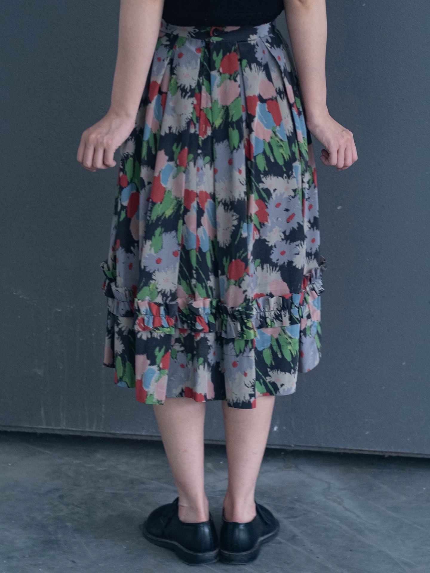 Comme des Garcons COMME des GARCONS 2000SS Flower Skirt Size 28" / US 6 / IT 42 - 6 Thumbnail