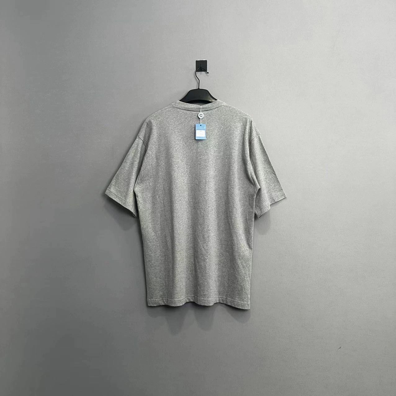 Balenciaga Balenciaga Gray Short Sleeve Gym Wear T-Shirt Size US M / EU 48-50 / 2 - 2 Thumbnail