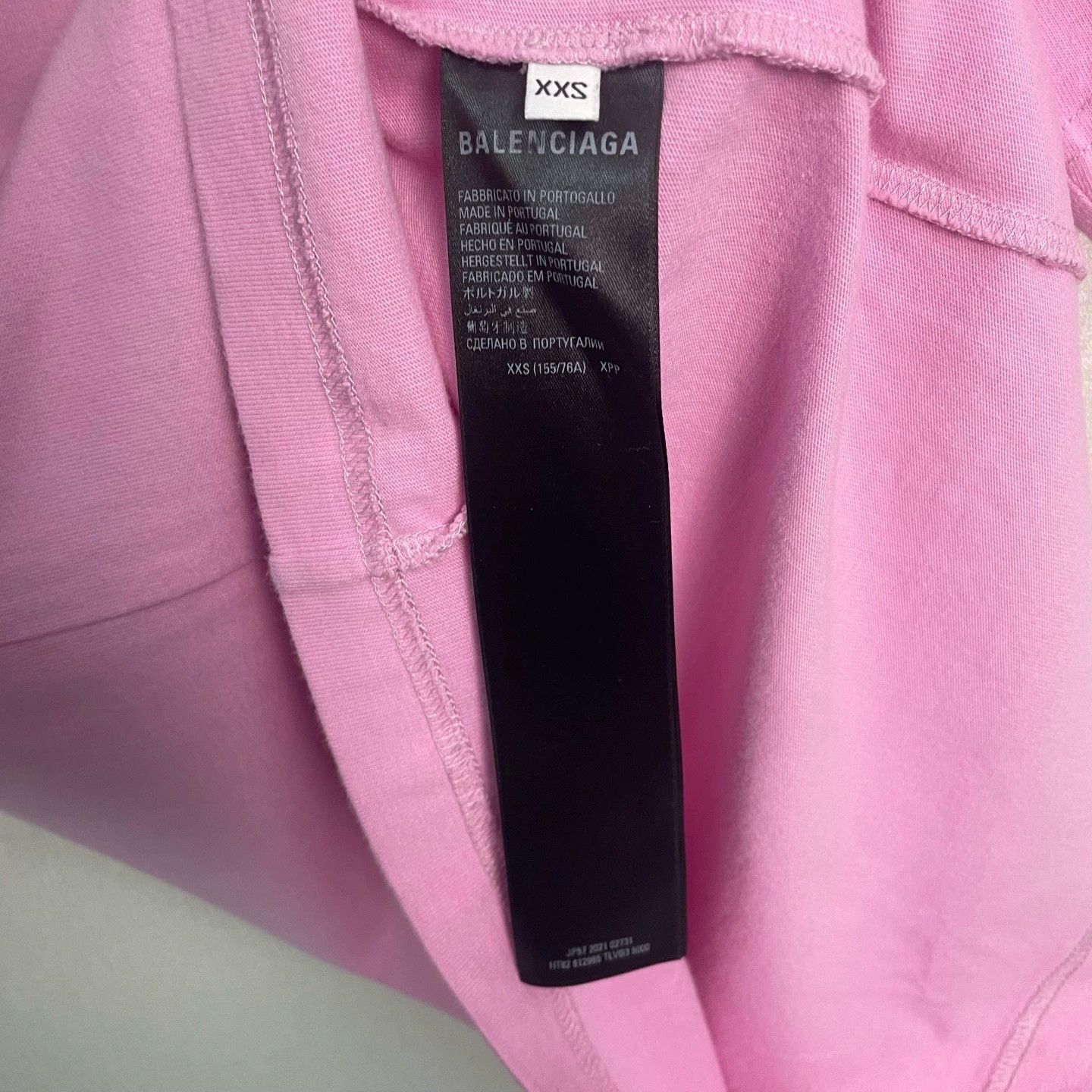 Balenciaga balenciaga embroidered short sleeve t-shirt Size XS / US 0-2 / IT 36-38 - 4 Thumbnail