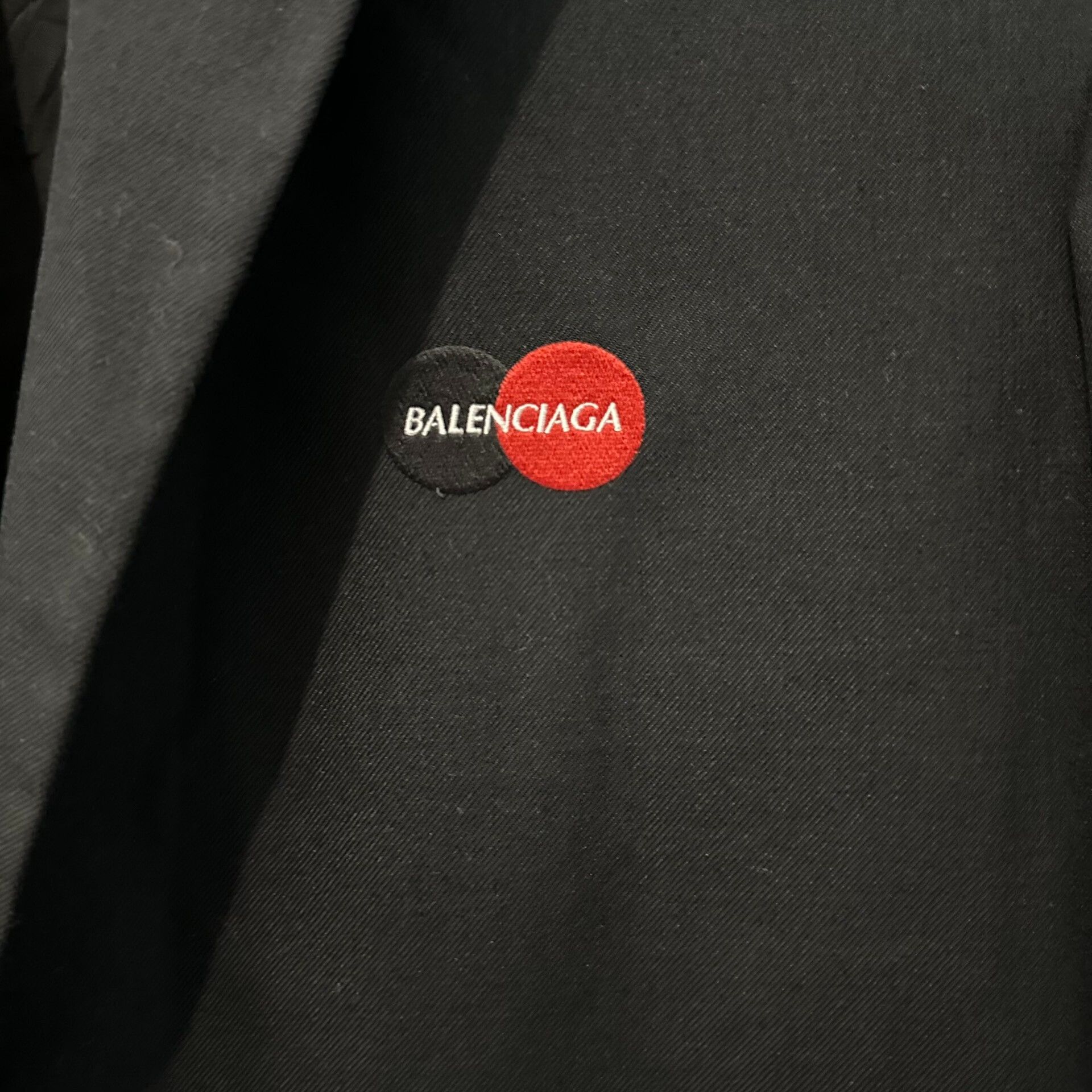 Balenciaga balenciaga black blazer with logo interior Size US S / EU 44-46 / 1 - 2 Thumbnail