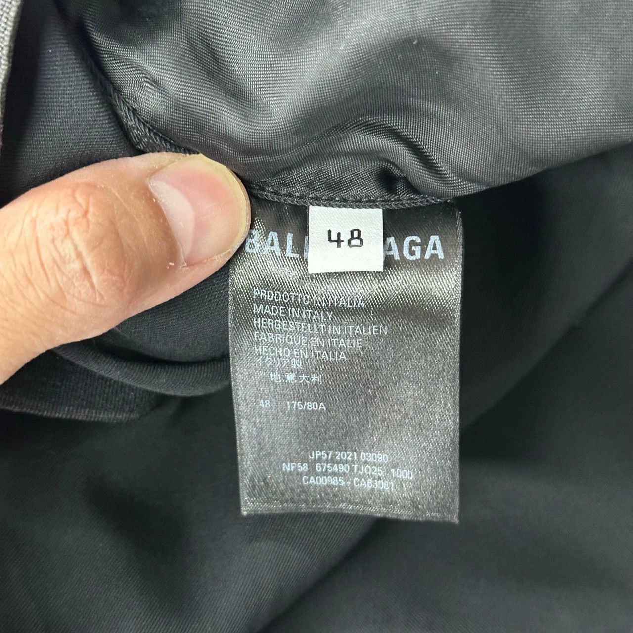 Balenciaga balenciaga letter print sports trousers size 48 Size US 31 - 4 Thumbnail