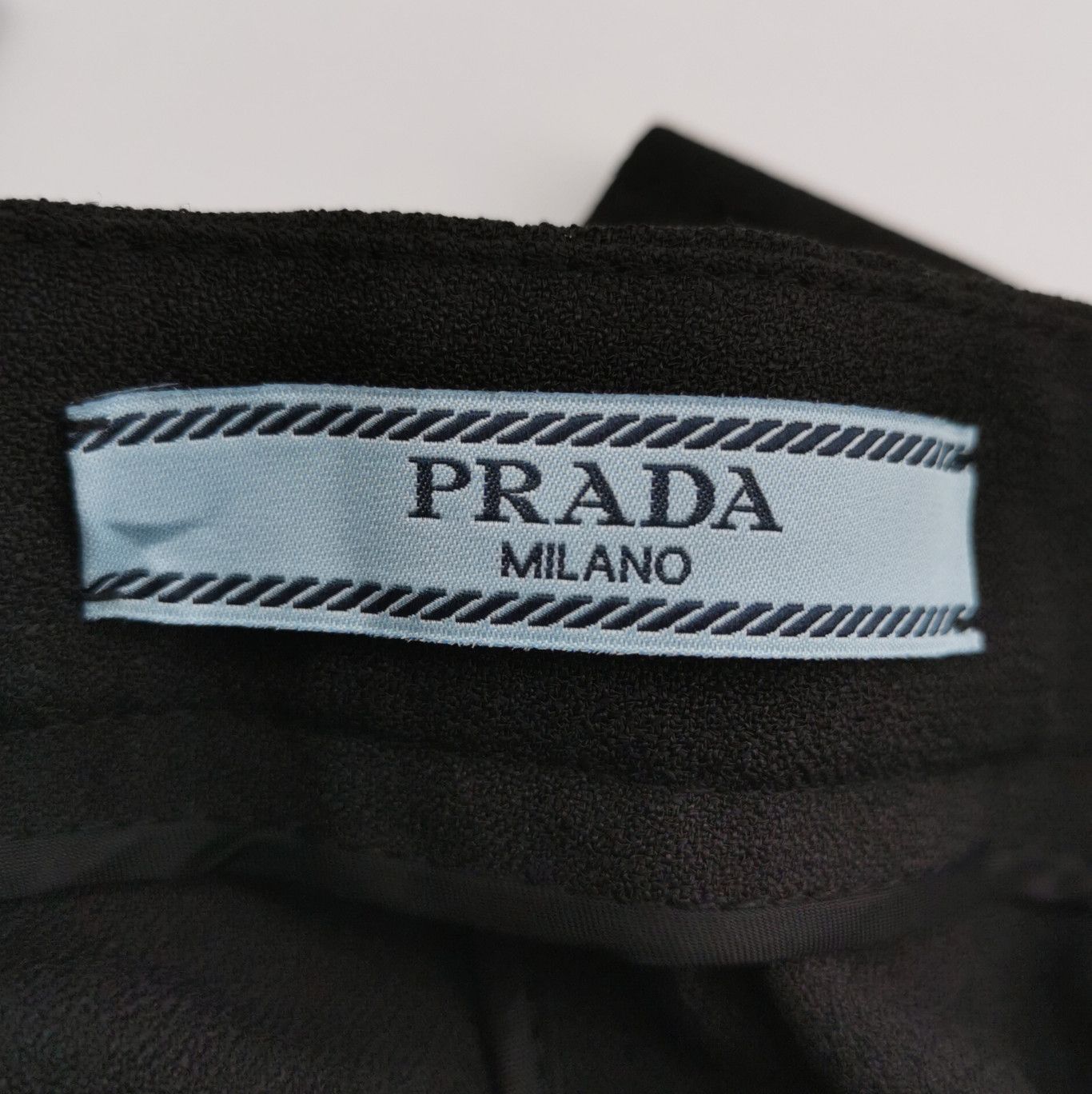 Prada Prada Black Tailored Trousers Size 38 0089 Size 38" / US 16 / IT 52 - 4 Thumbnail