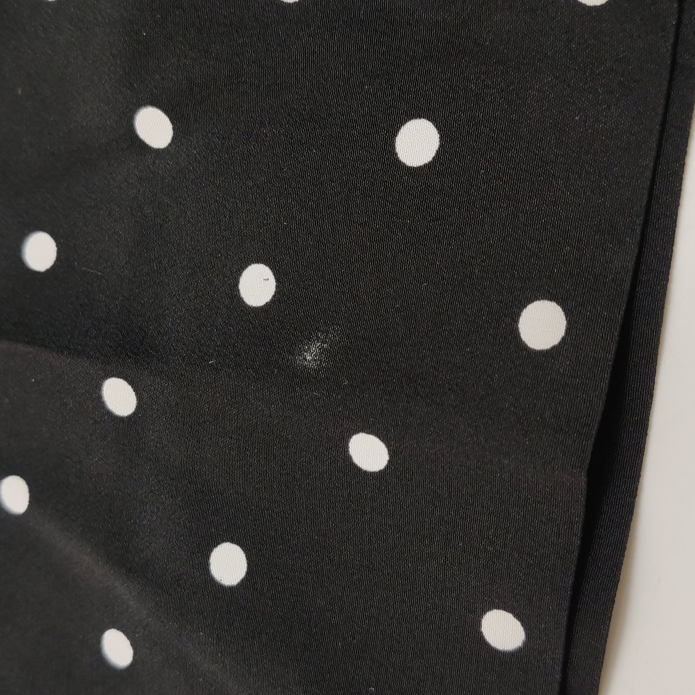 Prada Prada Polka Dot Silk Trousers in Black 0089 Size 40" / US 18 - 9 Thumbnail