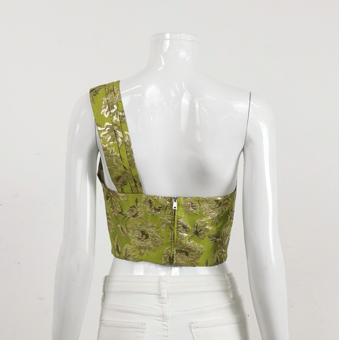 Prada Prada Green Cotton Color Block Tank Top 0089 Size M / US 6-8 / IT 42-44 - 2 Thumbnail