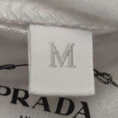 Prada Prada Classic Cotton Crew Neck T-Shirt 0089 Size M / US 6-8 / IT 42-44 - 5 Thumbnail
