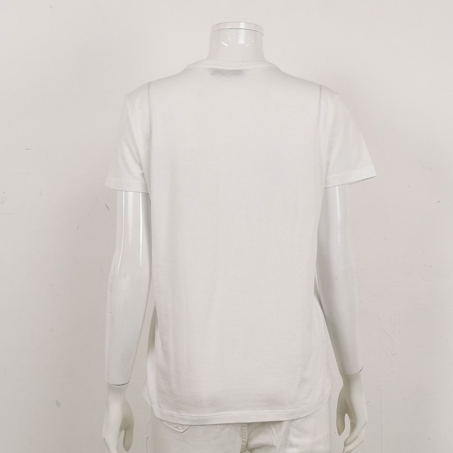Prada Prada Classic Cotton Crew Neck T-Shirt 0089 Size L / US 10 / IT 46 - 2 Thumbnail