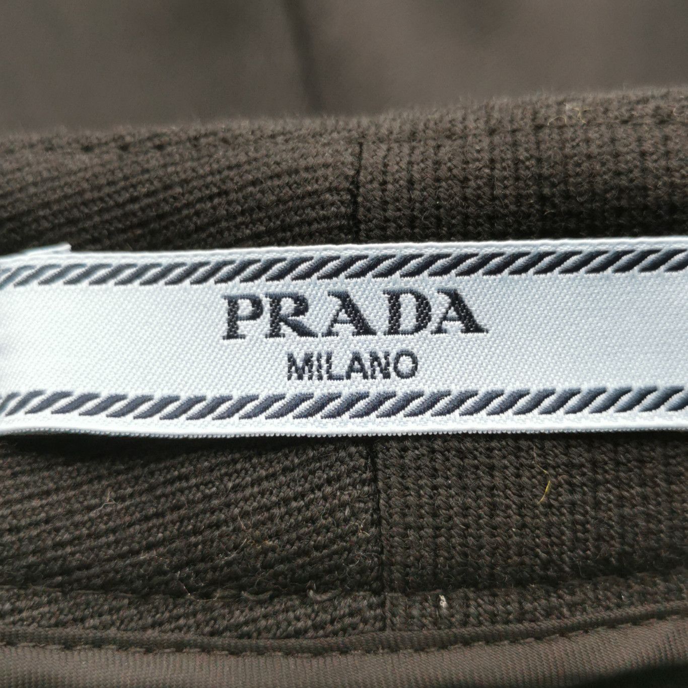 Prada Prada Black Wool Trousers Size 36 0089 Size 36" / US 14 / IT 50 - 4 Thumbnail