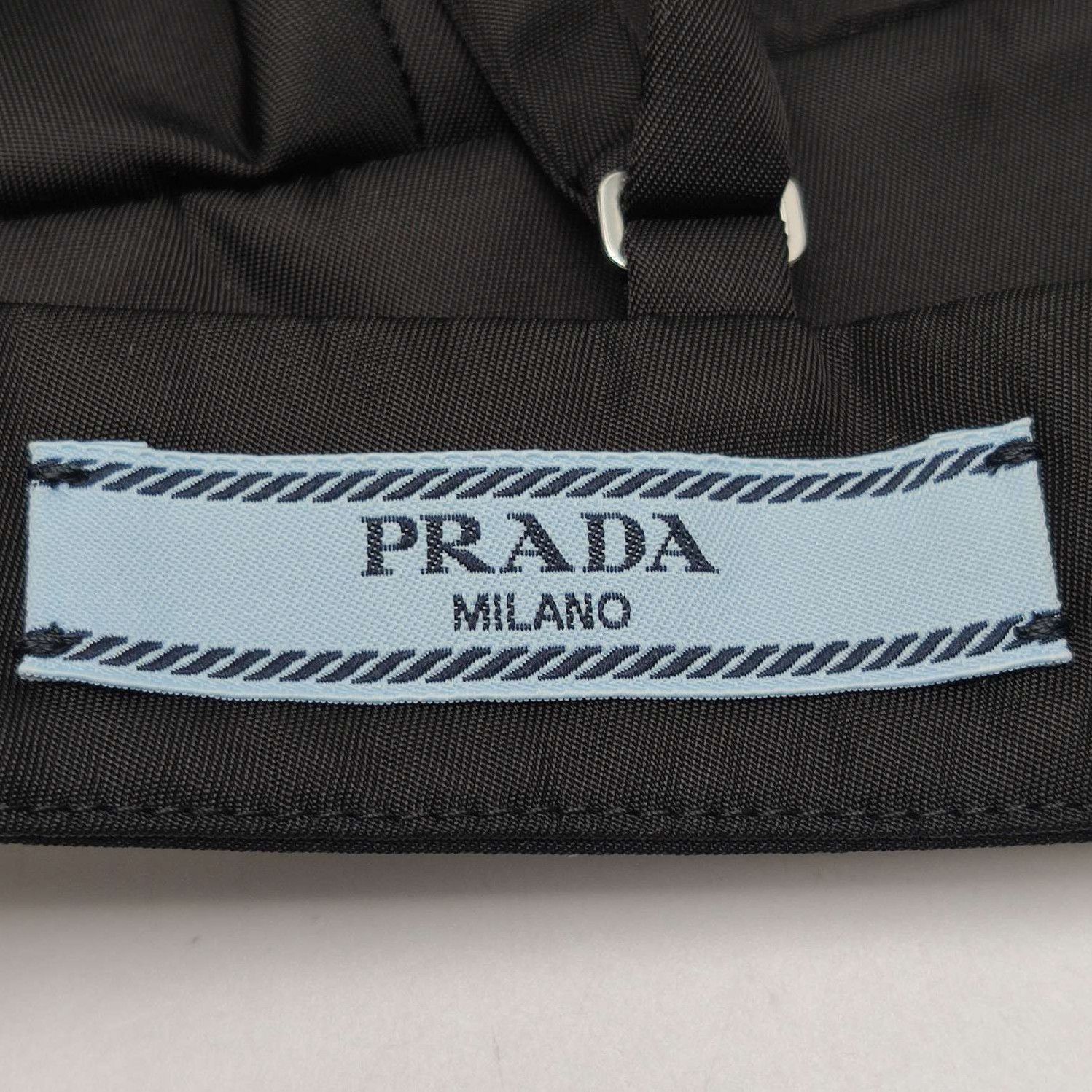 Prada Prada Triangle Logo Black Top 0089 Size M / US 6-8 / IT 42-44 - 5 Thumbnail