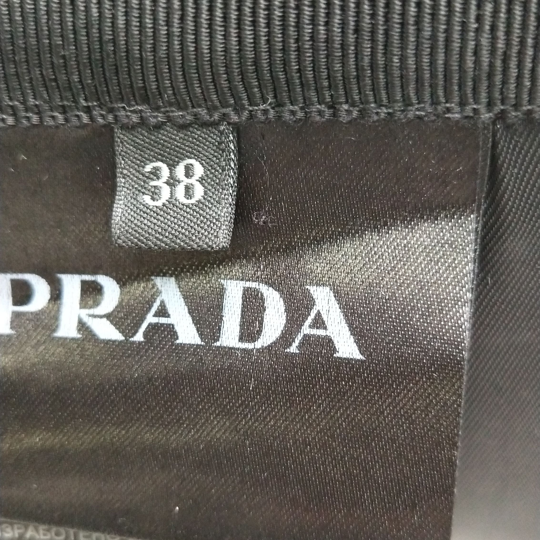 Prada Prada Wool Black Midi Skirt Size 38 0089 Size 38" / US 16 / IT 52 - 8 Thumbnail