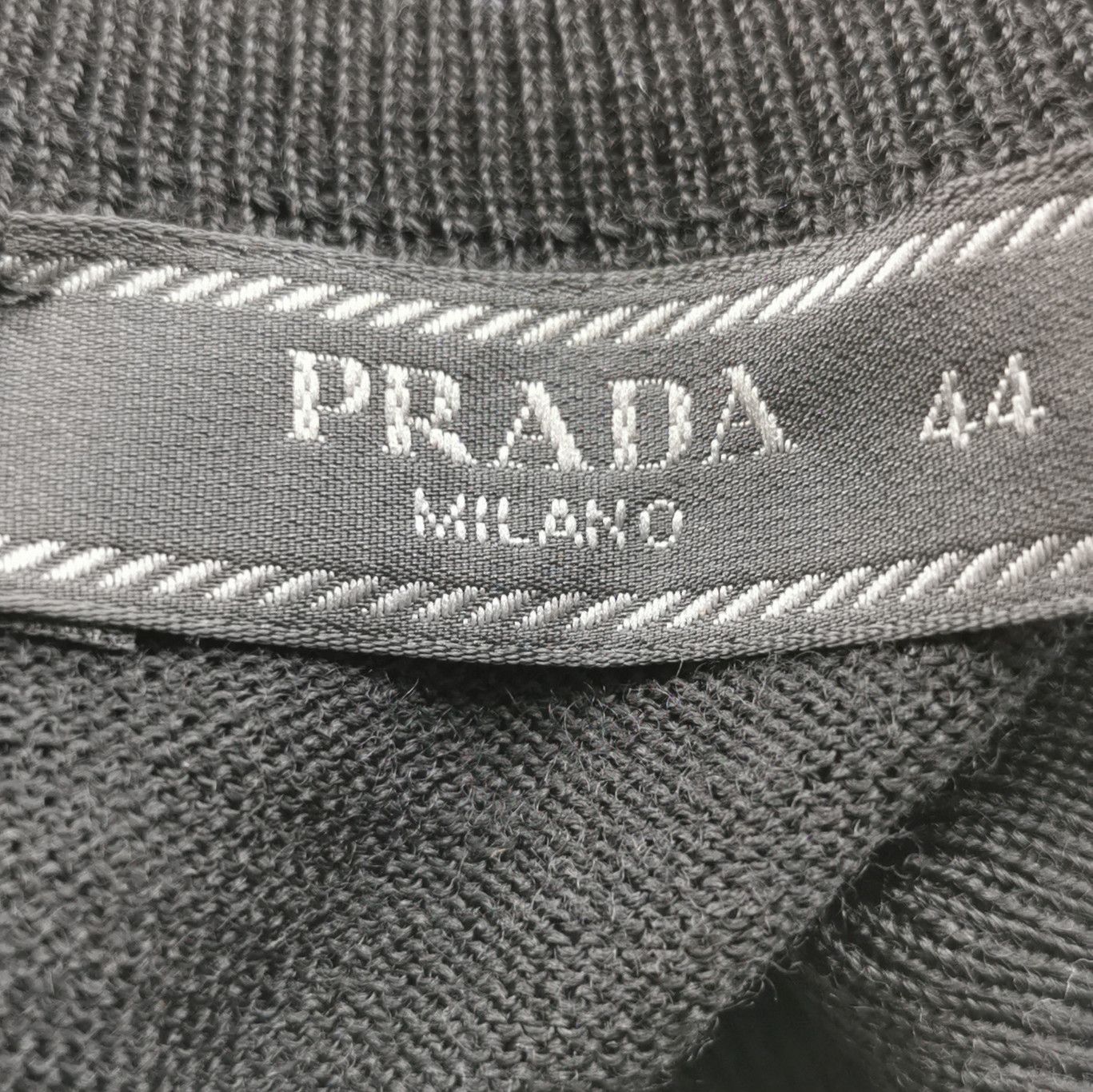 Prada Prada Black Wool Turtleneck Sweater Size 44 0089 Size M / US 6-8 / IT 42-44 - 4 Thumbnail