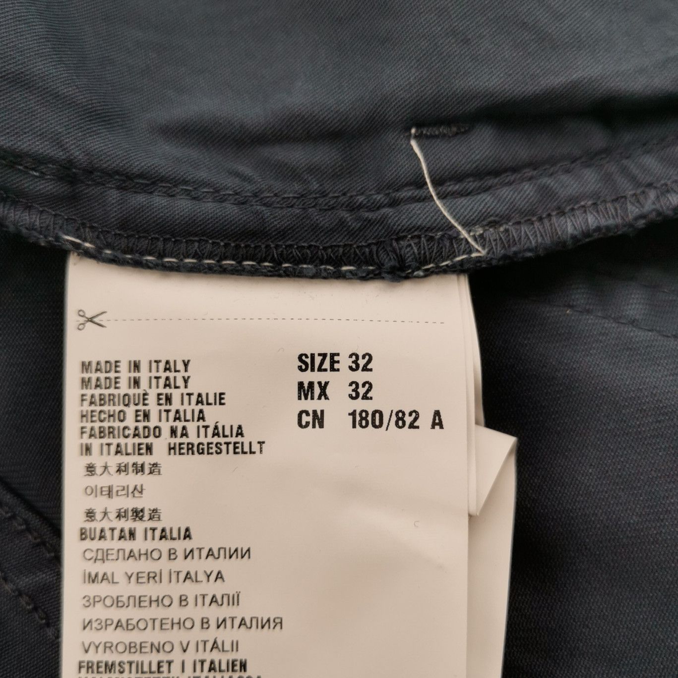 Prada Prada Slim Fit Cotton Long Pants Size 32 0089 Size 32" / US 10 / IT 46 - 6 Thumbnail