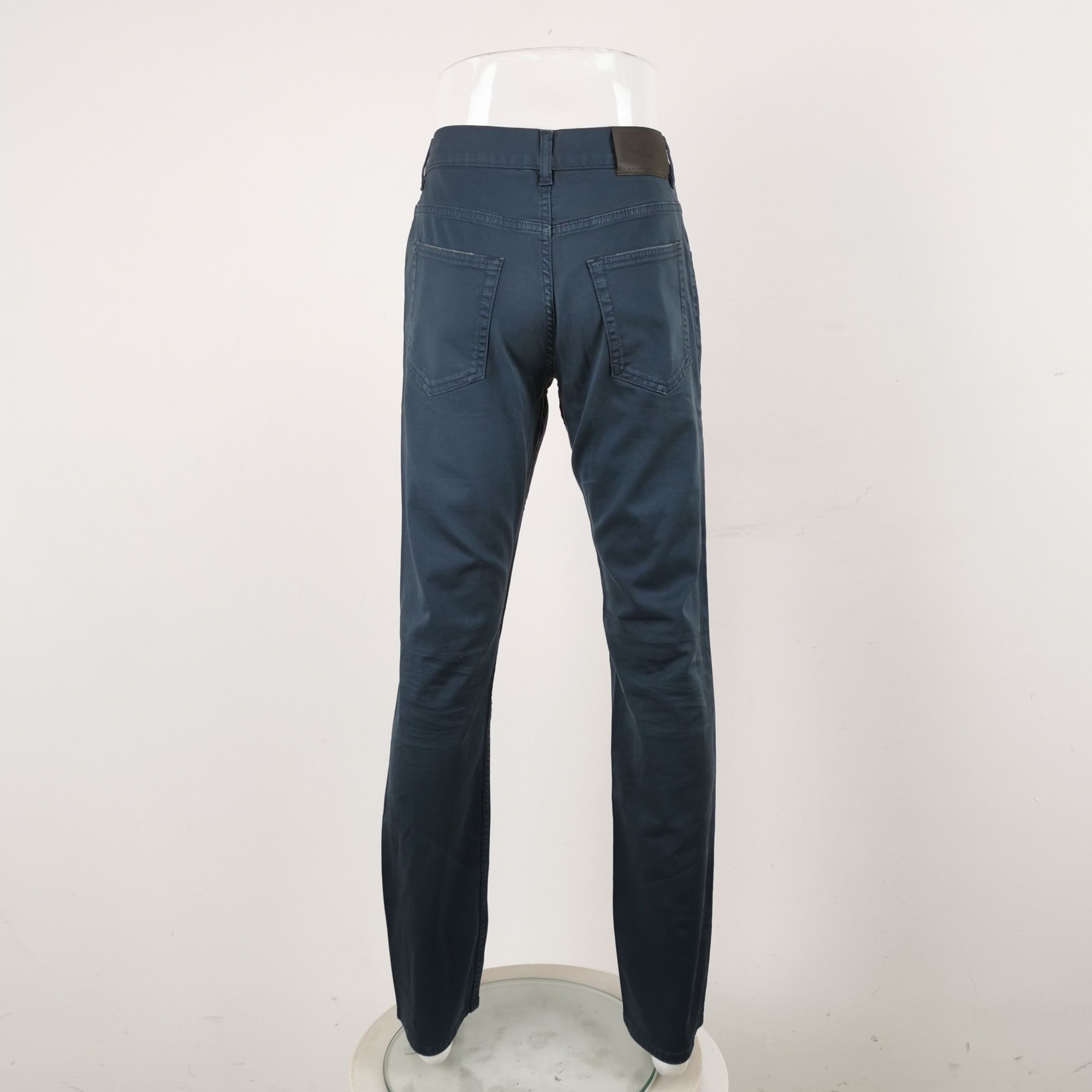 Prada Prada Slim Fit Cotton Long Pants Size 32 0089 Size 32" / US 10 / IT 46 - 2 Thumbnail