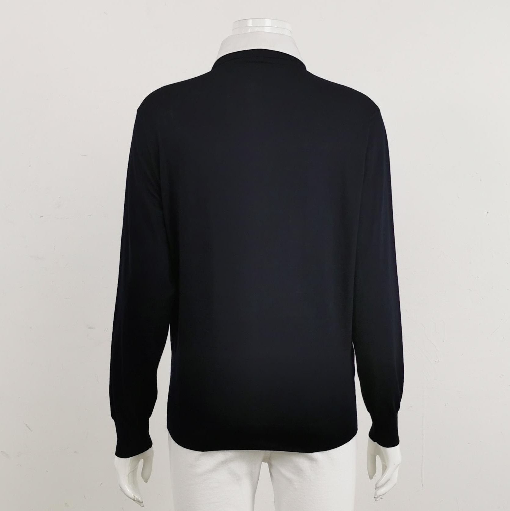 Prada Prada Wool Color Block Knit Polo Sweater 0089 Size S / US 4 / IT 40 - 2 Thumbnail