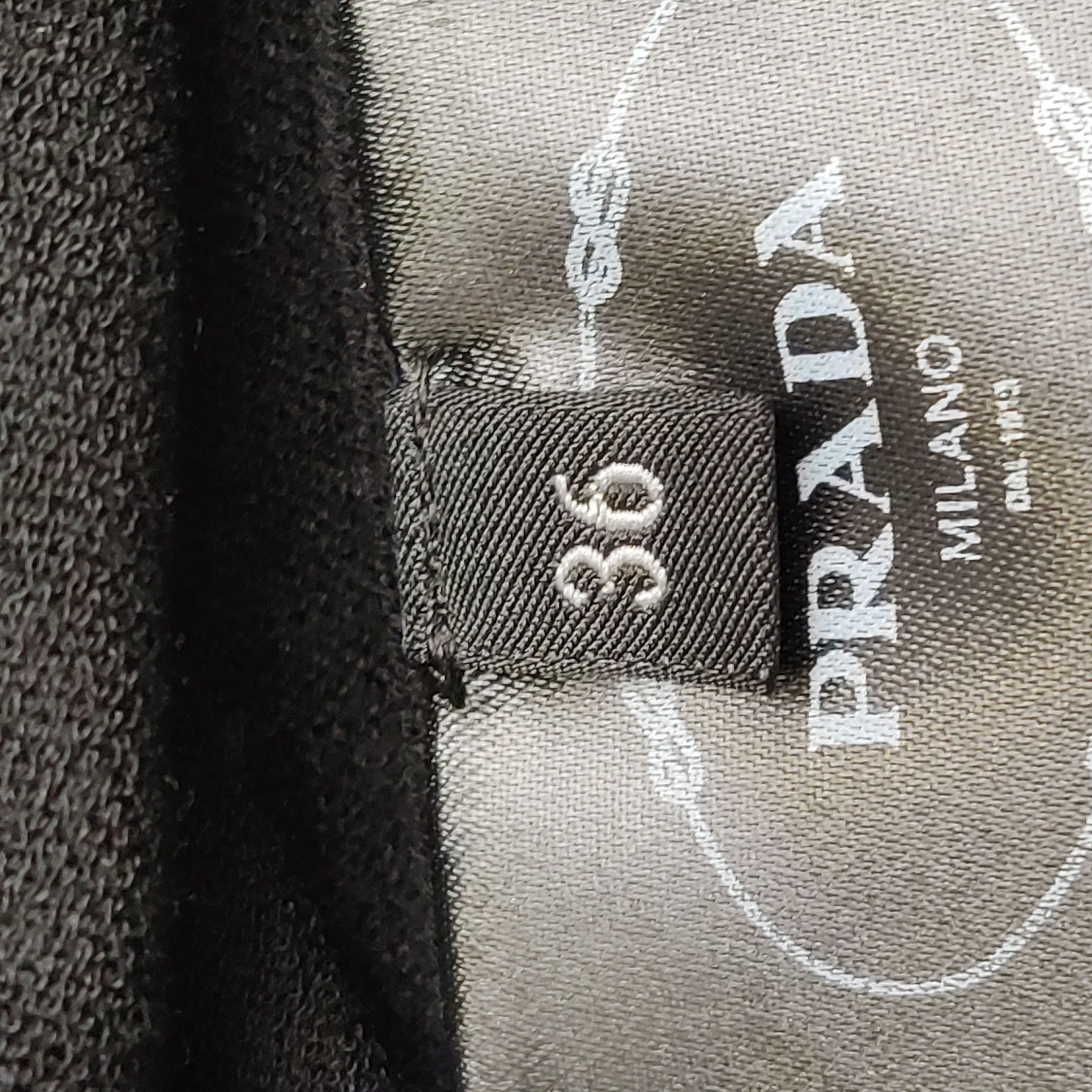 Prada Prada Black Turtleneck Sweater with Cut-Outs 0089 Size XS / US 0-2 / IT 36-38 - 6 Thumbnail