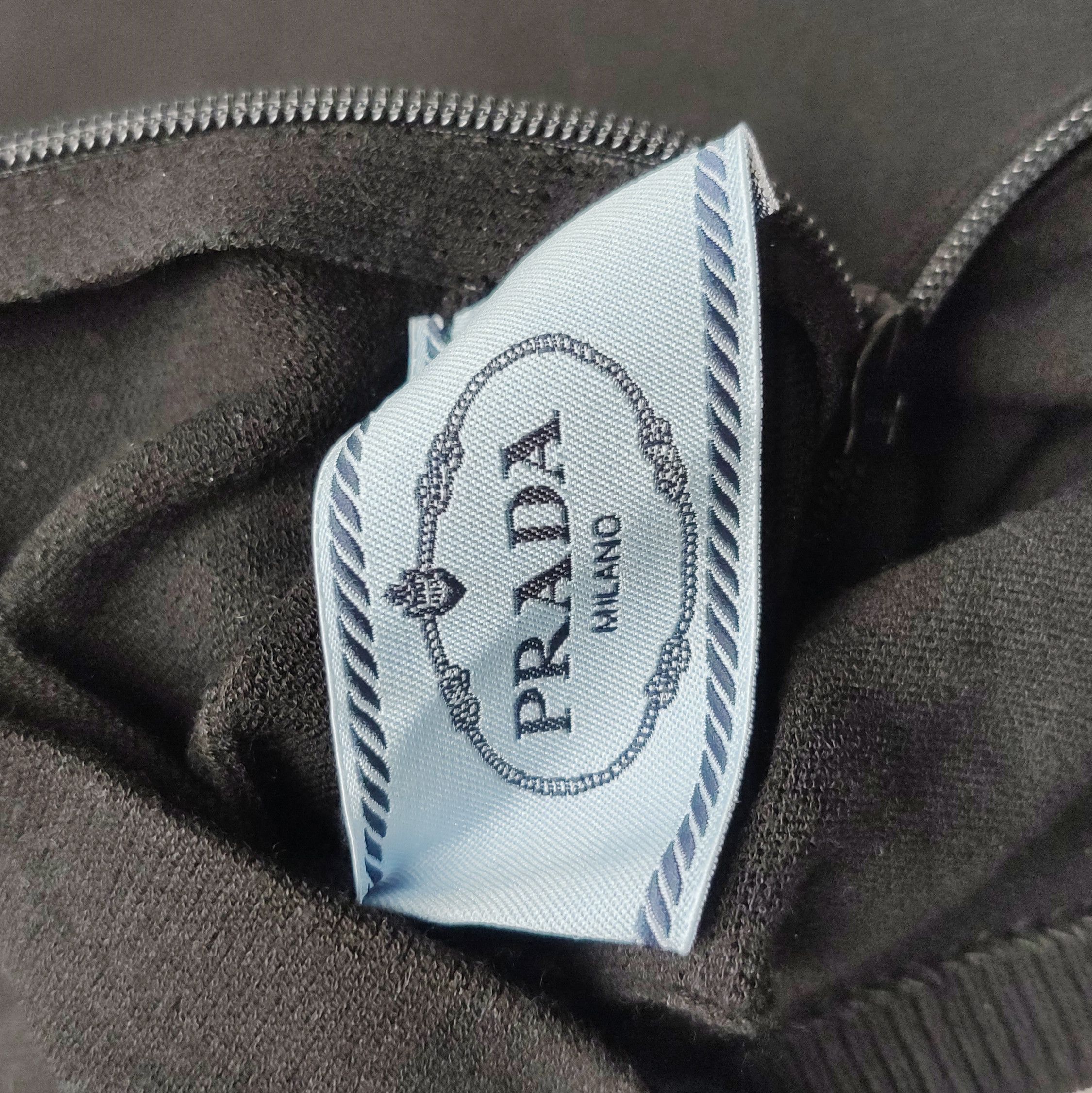 Prada Prada Black Turtleneck Sweater with Cut-Outs 0089 Size XS / US 0-2 / IT 36-38 - 5 Thumbnail