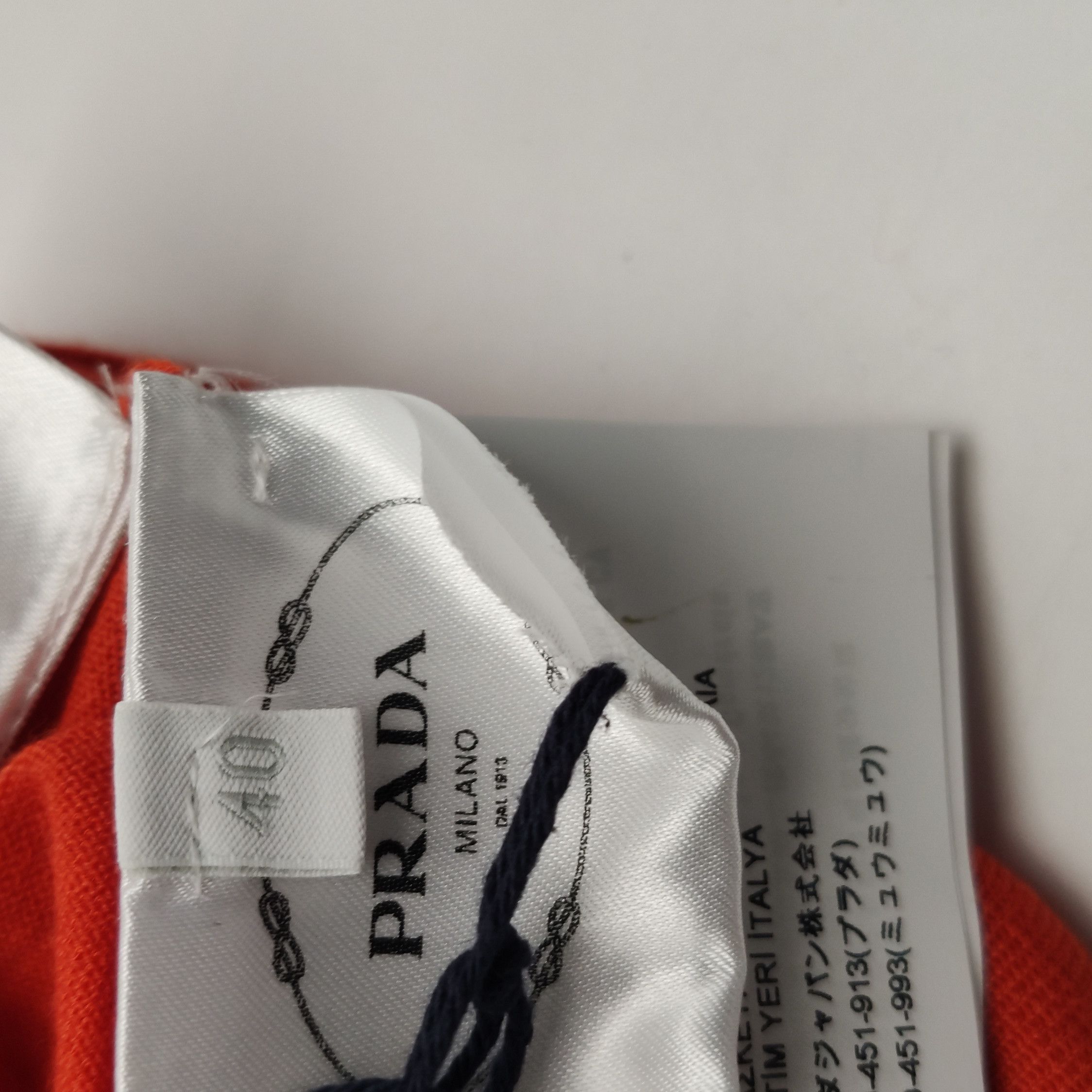 Prada Prada Orange Wool Turtleneck Sweater 0089 Size M / US 6-8 / IT 42-44 - 12 Thumbnail