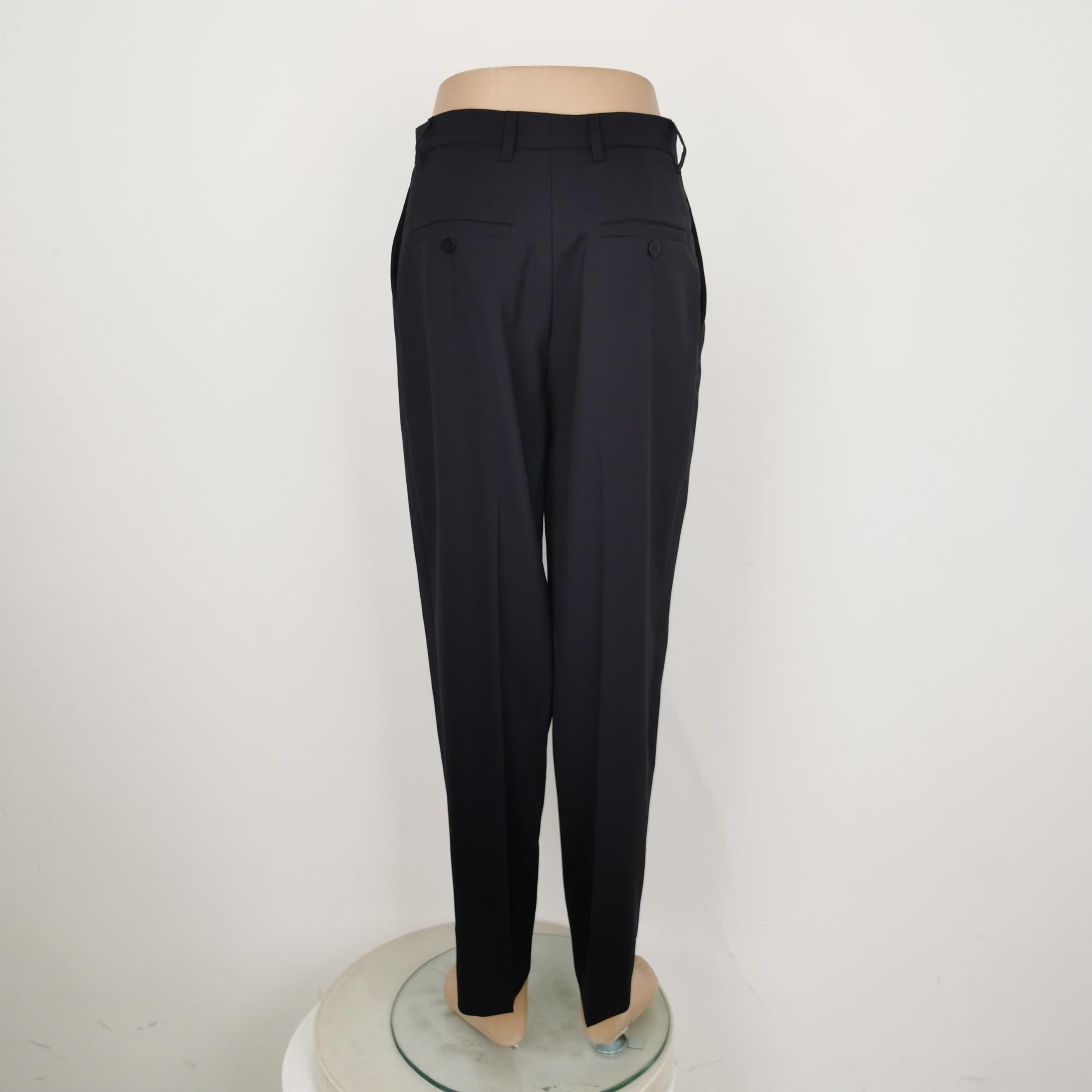 Prada Prada Solid Wool Long Pants in Size 38 0089 Size 38" / US 16 / IT 52 - 2 Thumbnail