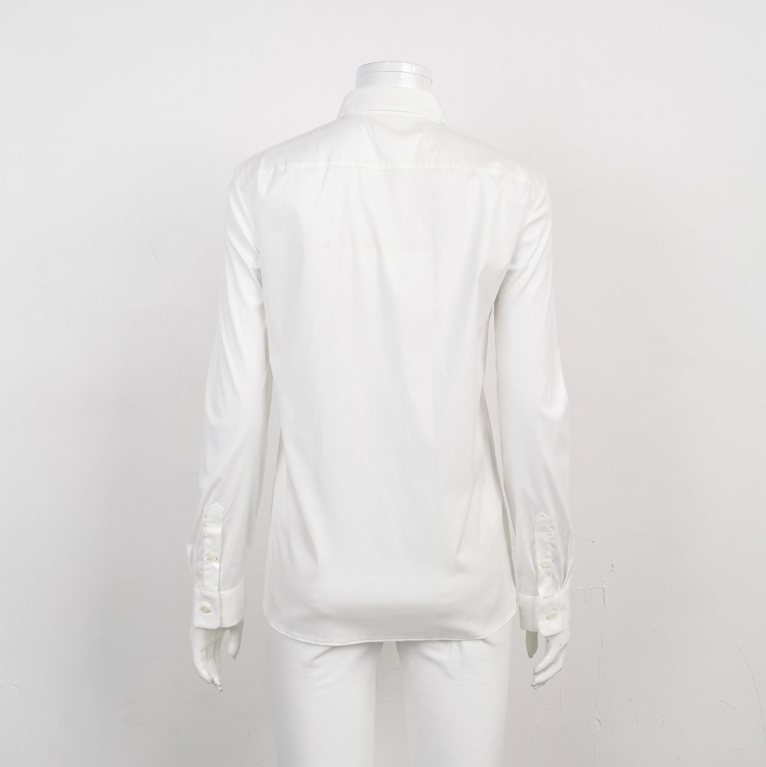 Prada Prada Cotton Single-Breasted Shirt Size 38 0089 Size S / US 4 / IT 40 - 2 Thumbnail