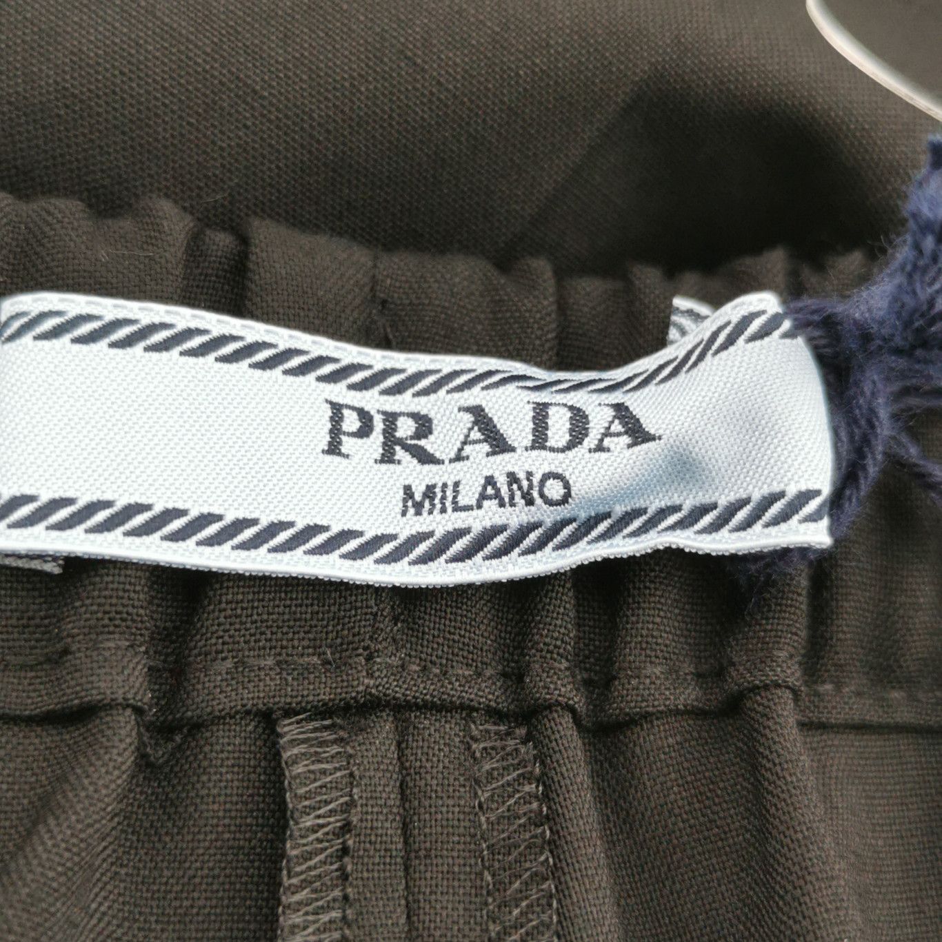 Prada Prada Black Wool Cargo Pants Size 38 0089 Size 38" / US 16 / IT 52 - 4 Thumbnail