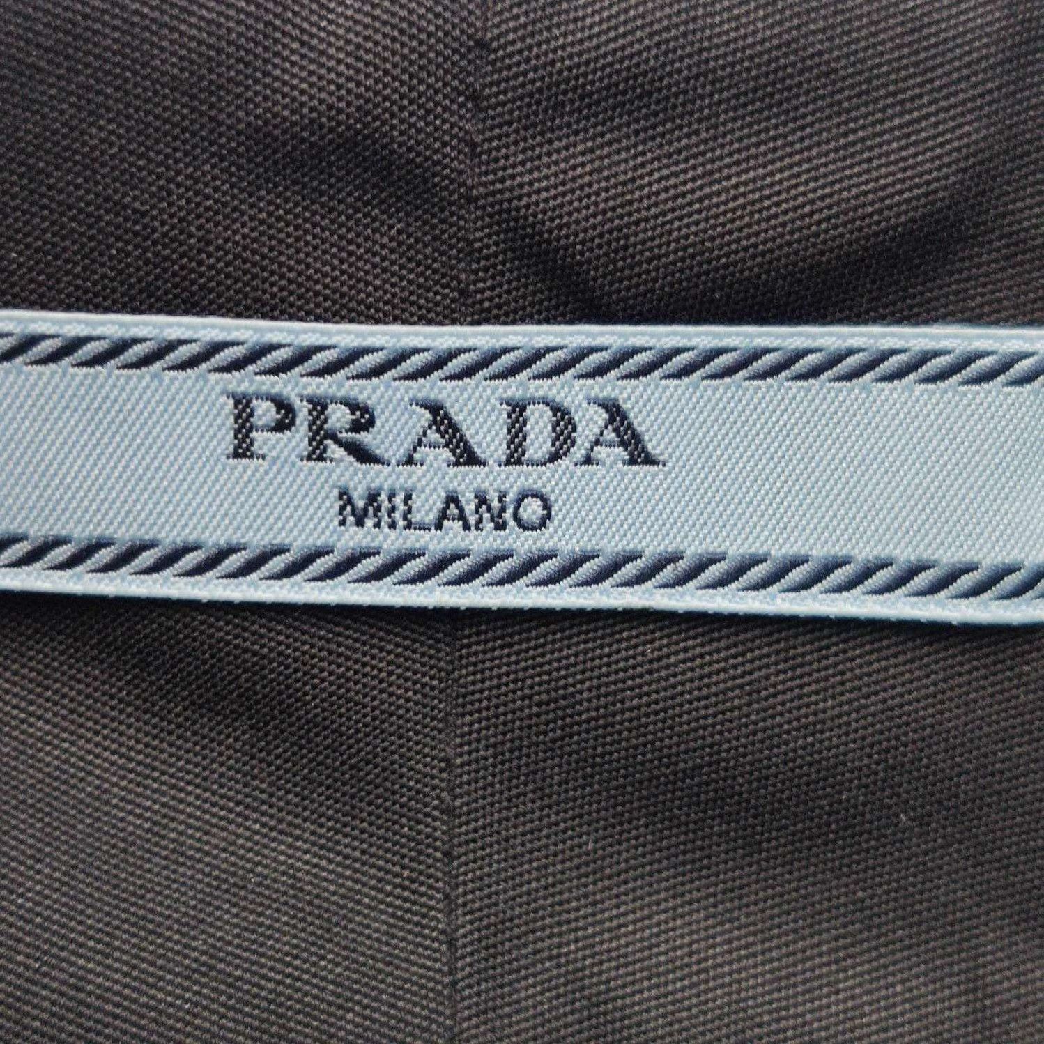 Prada Prada Black Cotton Shorts Size 36 0089 Size 22" - 4 Thumbnail