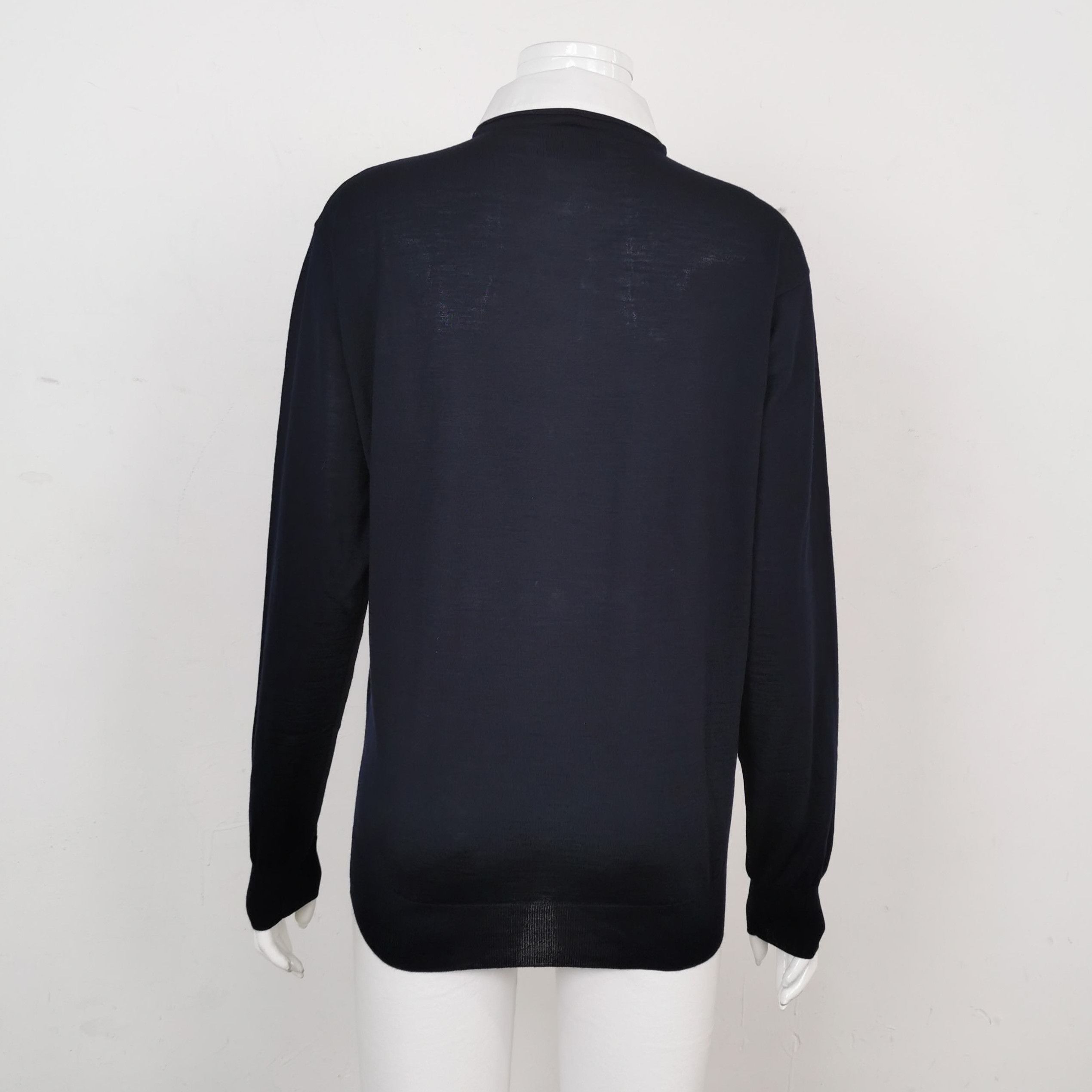 Prada Prada Color Block Wool Knit Sweater 0089 Size M / US 6-8 / IT 42-44 - 2 Thumbnail