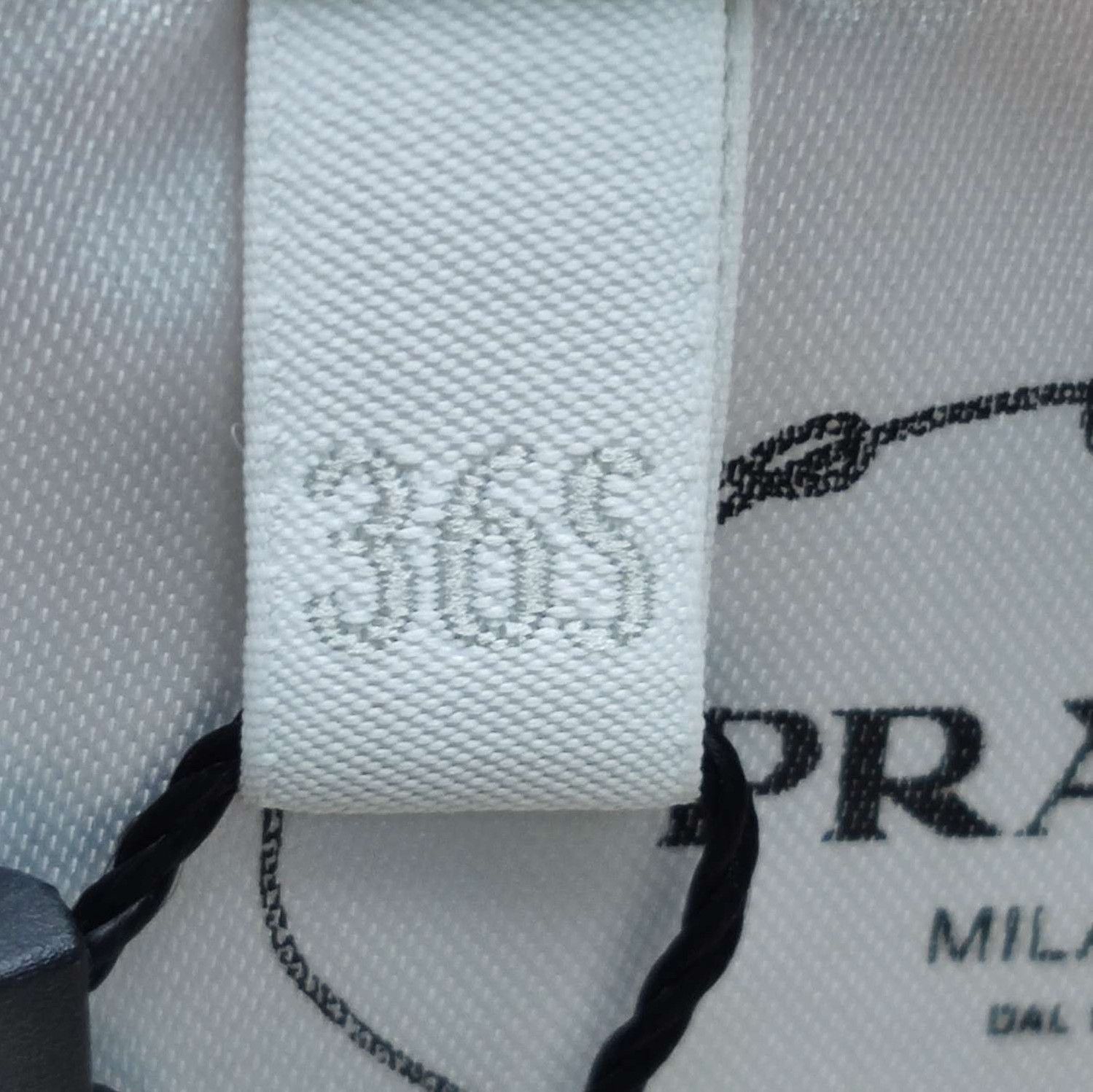 Prada Prada Striped Silk Midi Skirt with Logo 0089 Size 36" / US 14 / IT 50 - 6 Thumbnail