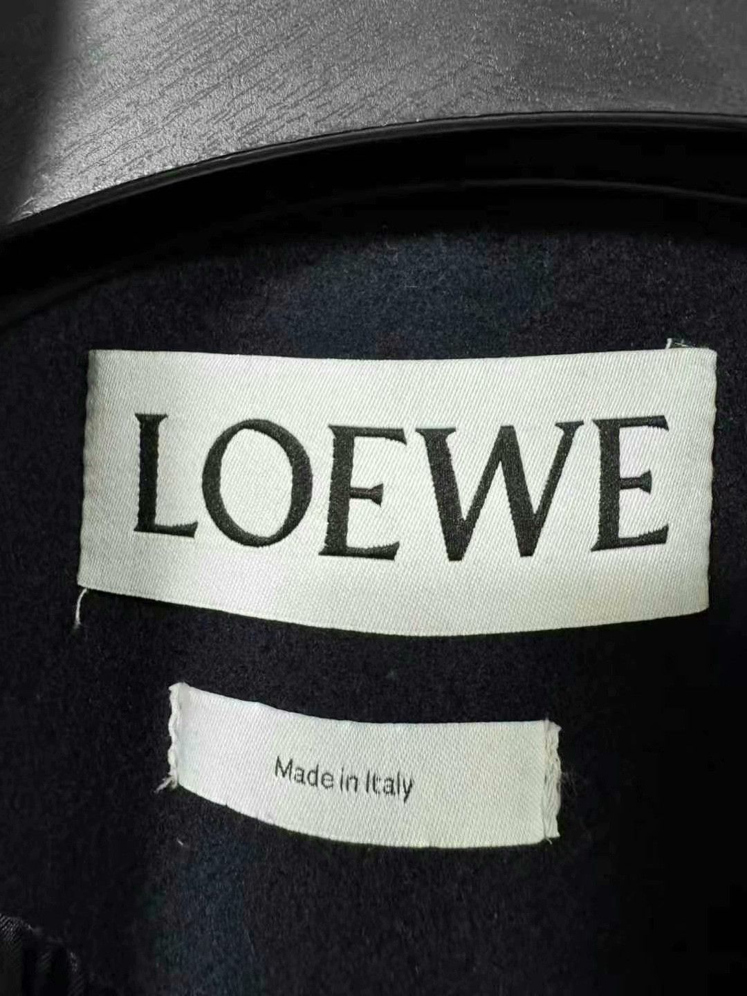 Loewe LOEWE Wool Blend Goat Cashmere Coat Size US L / EU 52-54 / 3 - 3 Thumbnail