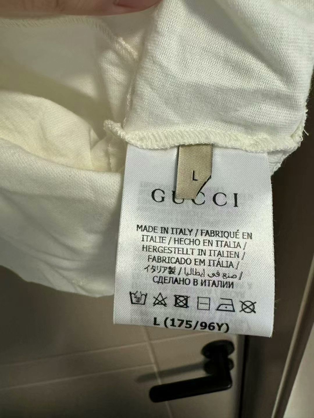 Gucci gucci bear graphic short sleeve t-shirt Size L / US 10 / IT 46 - 4 Thumbnail
