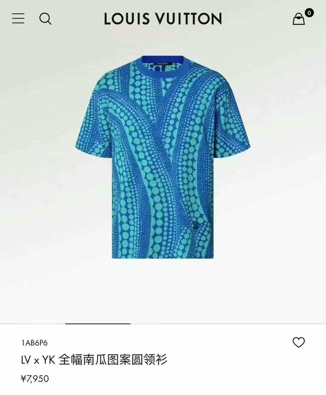Louis Vuitton louis vuitton x yayoi kusama short sleeve knit Size US S / EU 44-46 / 1 - 4 Thumbnail