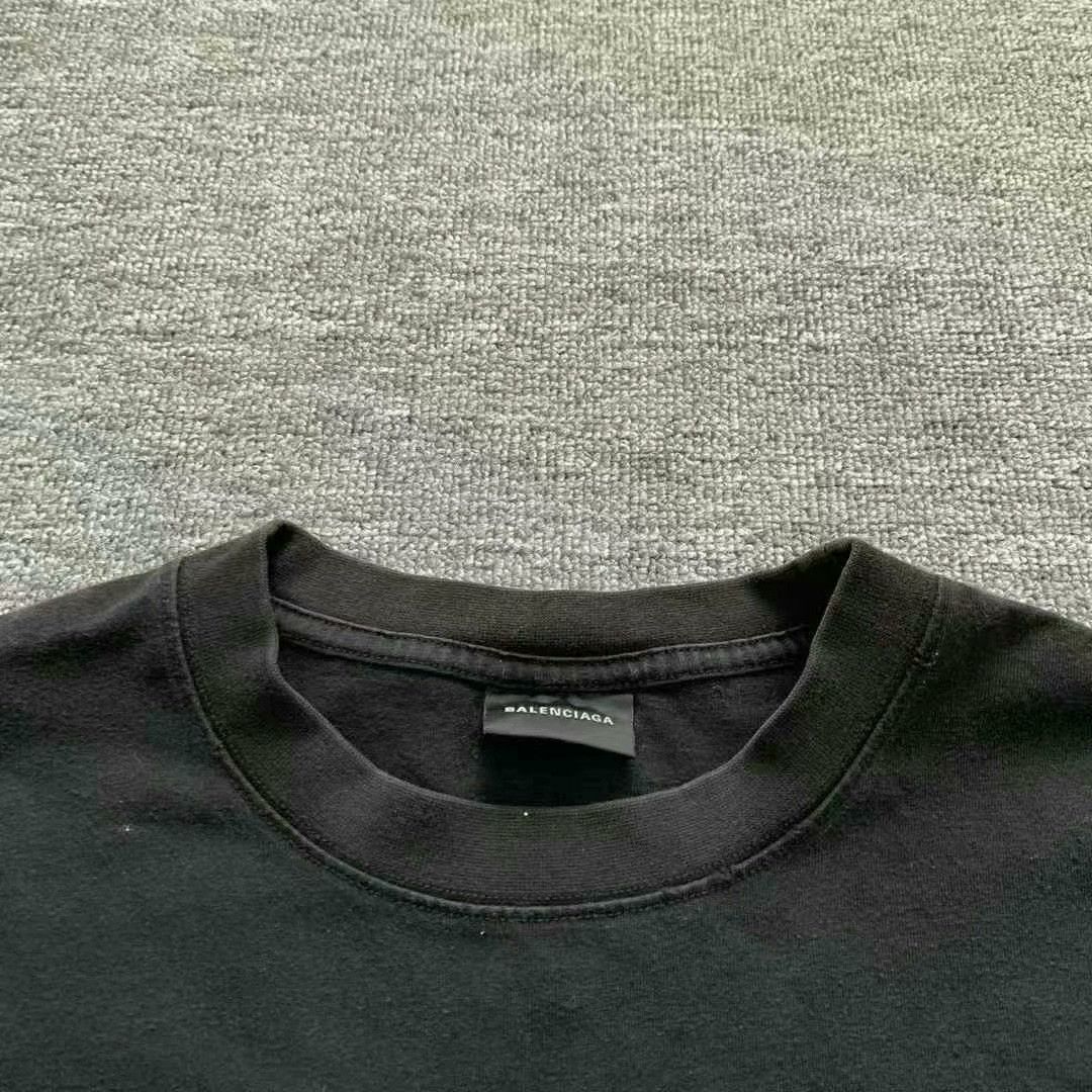 Balenciaga balenciaga black short sleeve t-shirt Size US XS / EU 42 / 0 - 3 Thumbnail