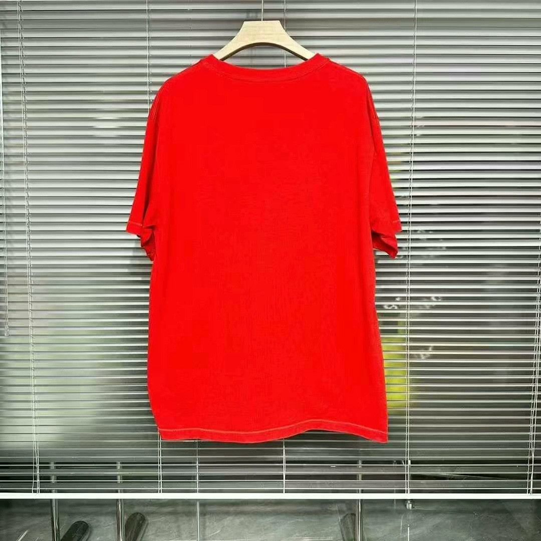 Dior dior erl short sleeve t-shirt in red Size US XXL / EU 58 / 5 - 2 Thumbnail