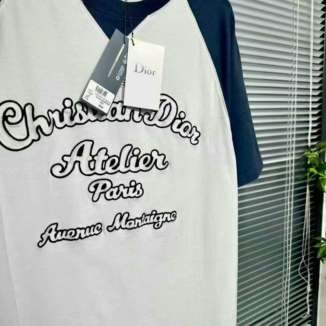 Dior dior atelier embroidered slogan short sleeve shirt Size US L / EU 52-54 / 3 - 3 Thumbnail