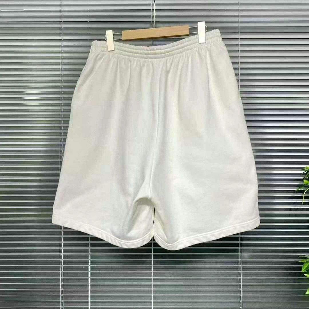Balenciaga balenciaga embroidered logo heavyweight shorts Size US 27 - 2 Thumbnail