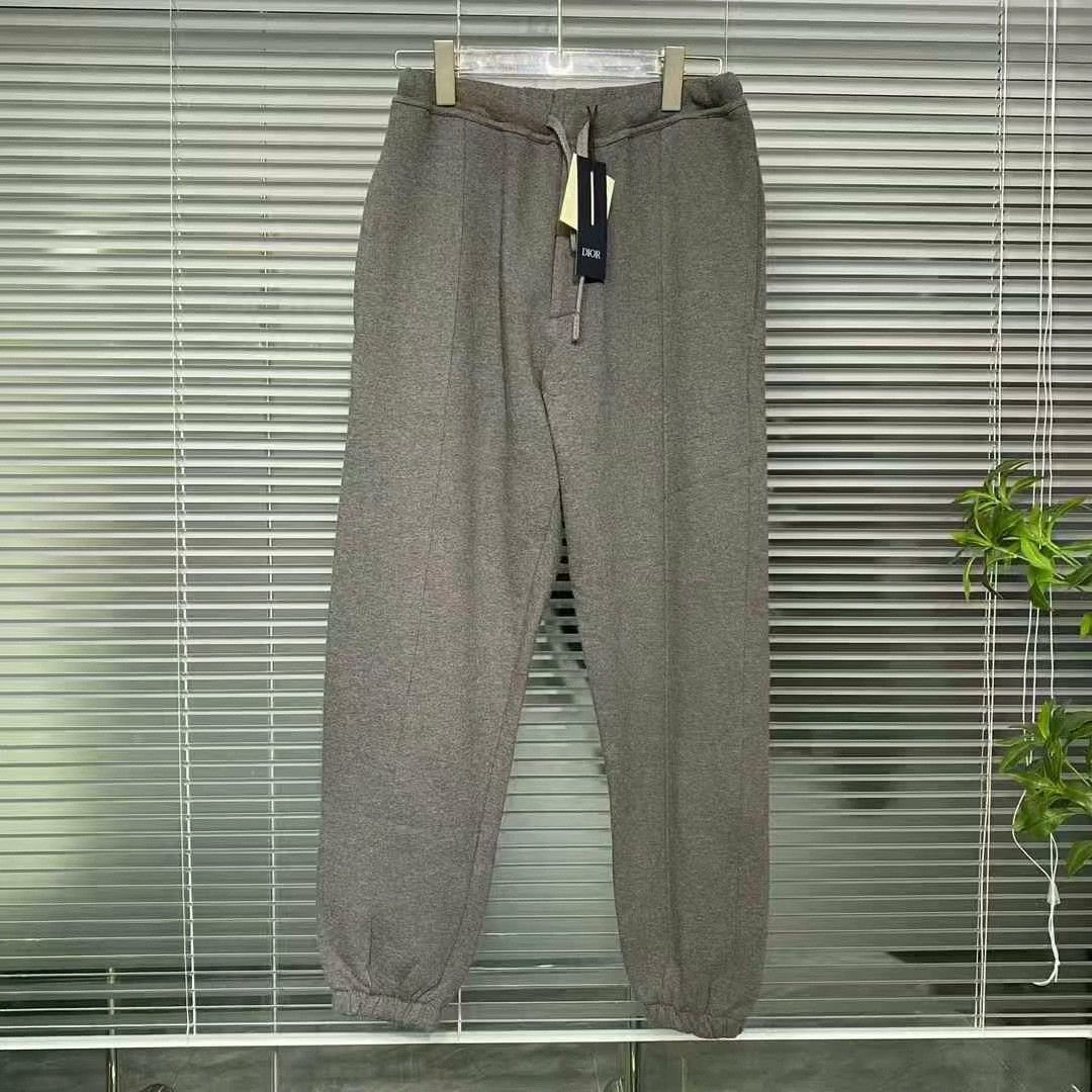 Dior dior gray cashmere sweatpants for women Size 23" - 2 Thumbnail