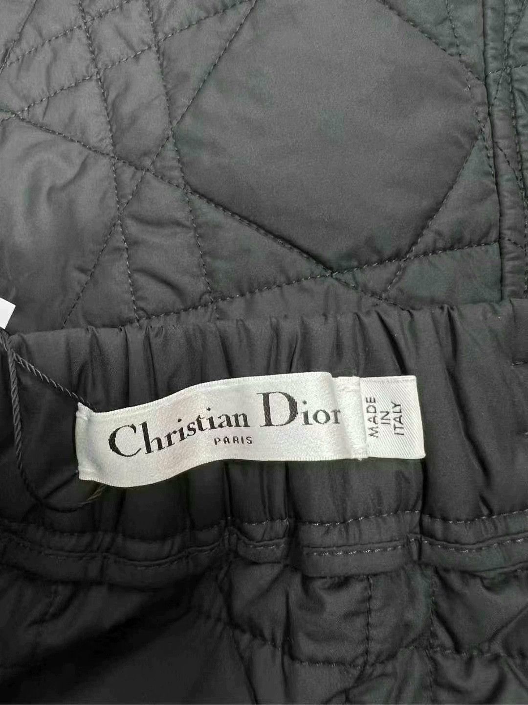 Dior dior black quilted mini skirt Size 38" / US 16 / IT 52 - 3 Thumbnail