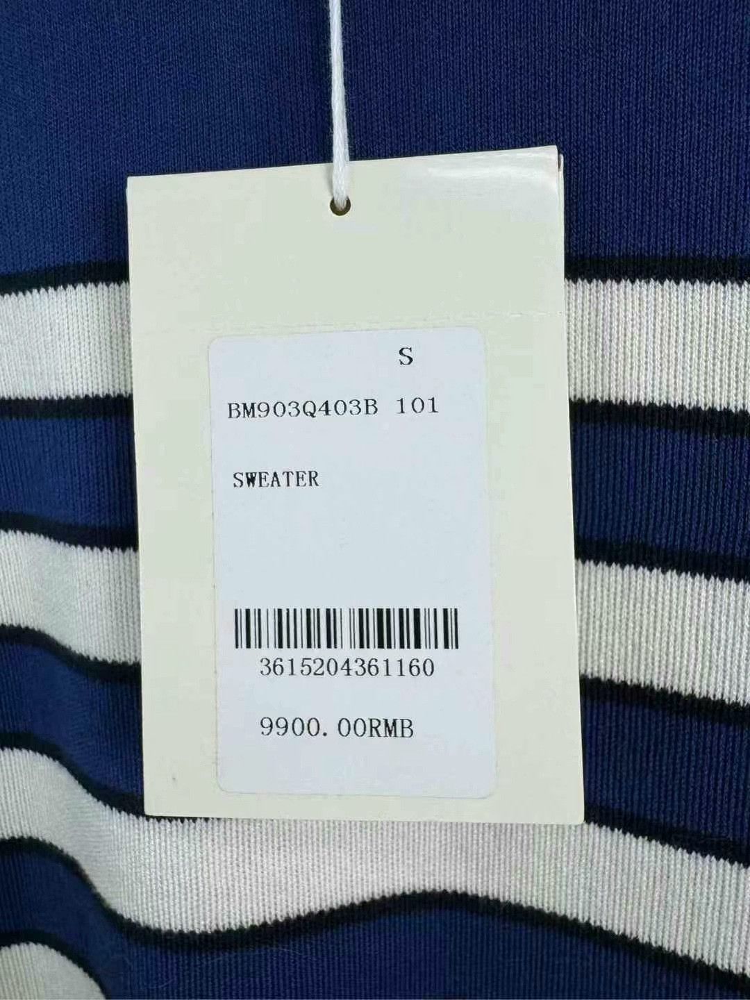 Givenchy givenchy blue striped knit sweater size small Size US S / EU 44-46 / 1 - 6 Thumbnail