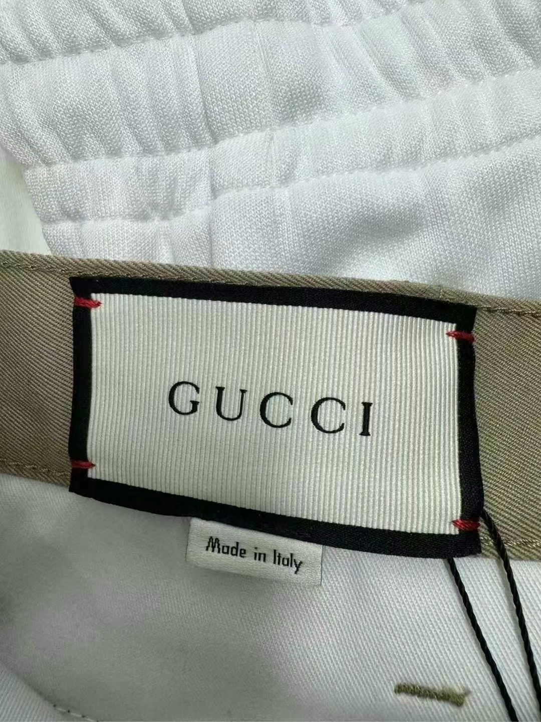 Gucci gucci embroidered bee shorts in beige Size US 30 / EU 46 - 4 Thumbnail