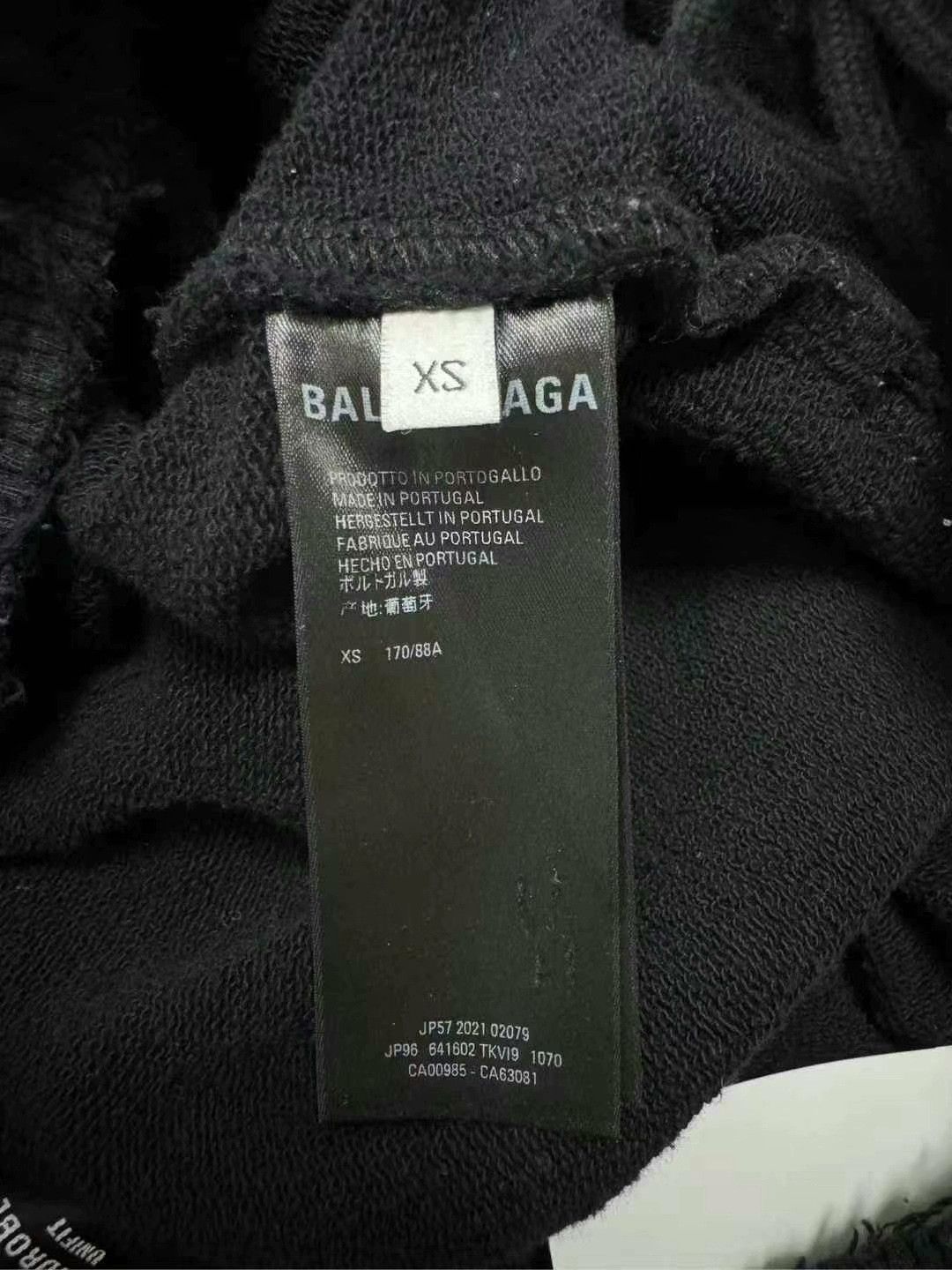 Balenciaga balenciaga embroidered logo long pants in black Size US 26 / EU 42 - 5 Thumbnail