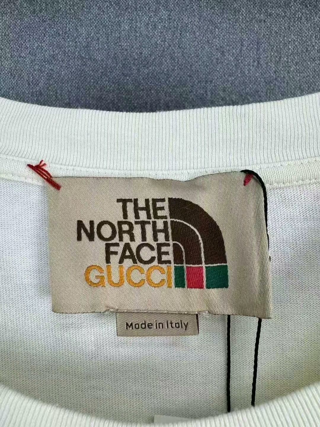 Gucci gucci x the north face printed t-shirt Size US XL / EU 56 / 4 - 3 Thumbnail