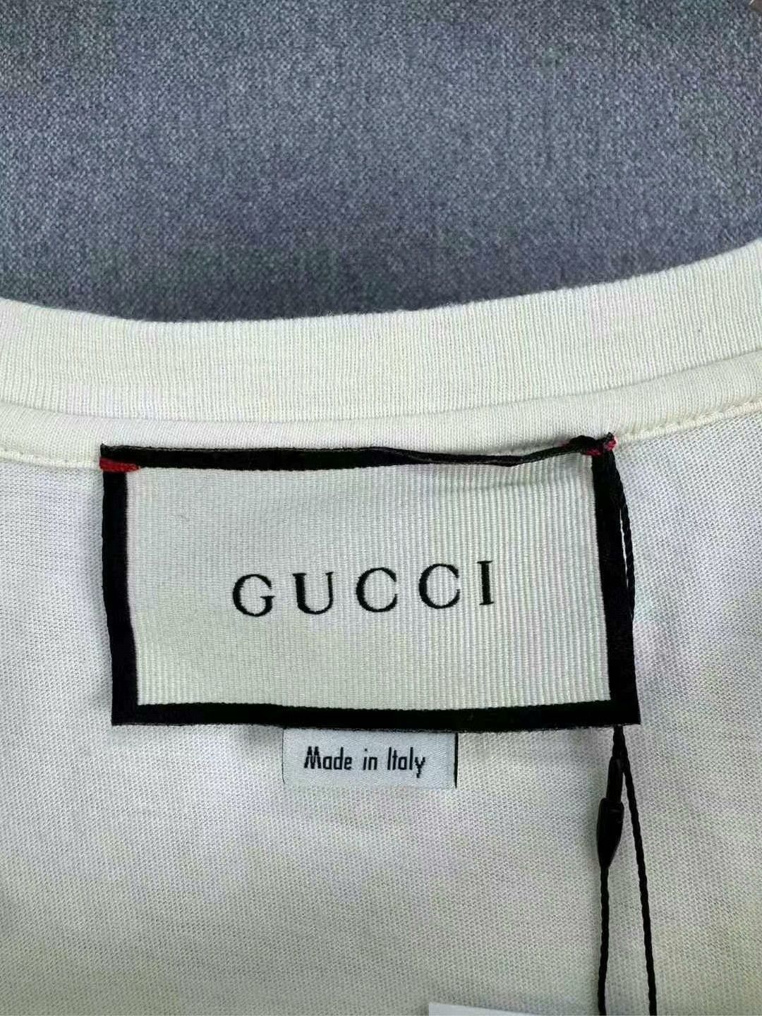 Gucci gucci white logo short sleeve t-shirt Size XS / US 0-2 / IT 36-38 - 3 Thumbnail