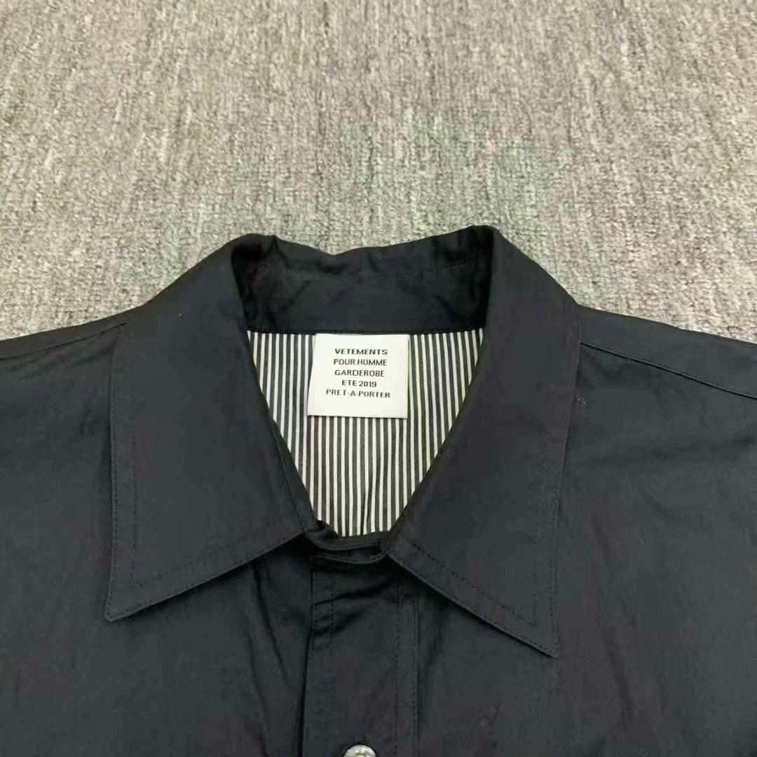 Vetements Vetements Two-Tone Shirt Jacket Size S Size US S / EU 44-46 / 1 - 3 Thumbnail