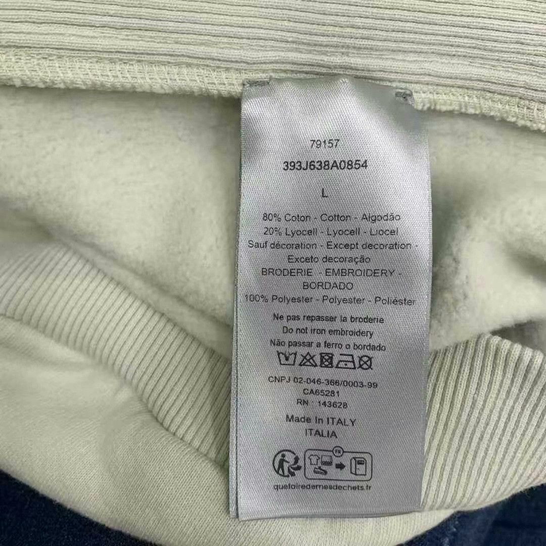 Dior dior mint green sleeveless hoodie Size US L / EU 52-54 / 3 - 5 Thumbnail