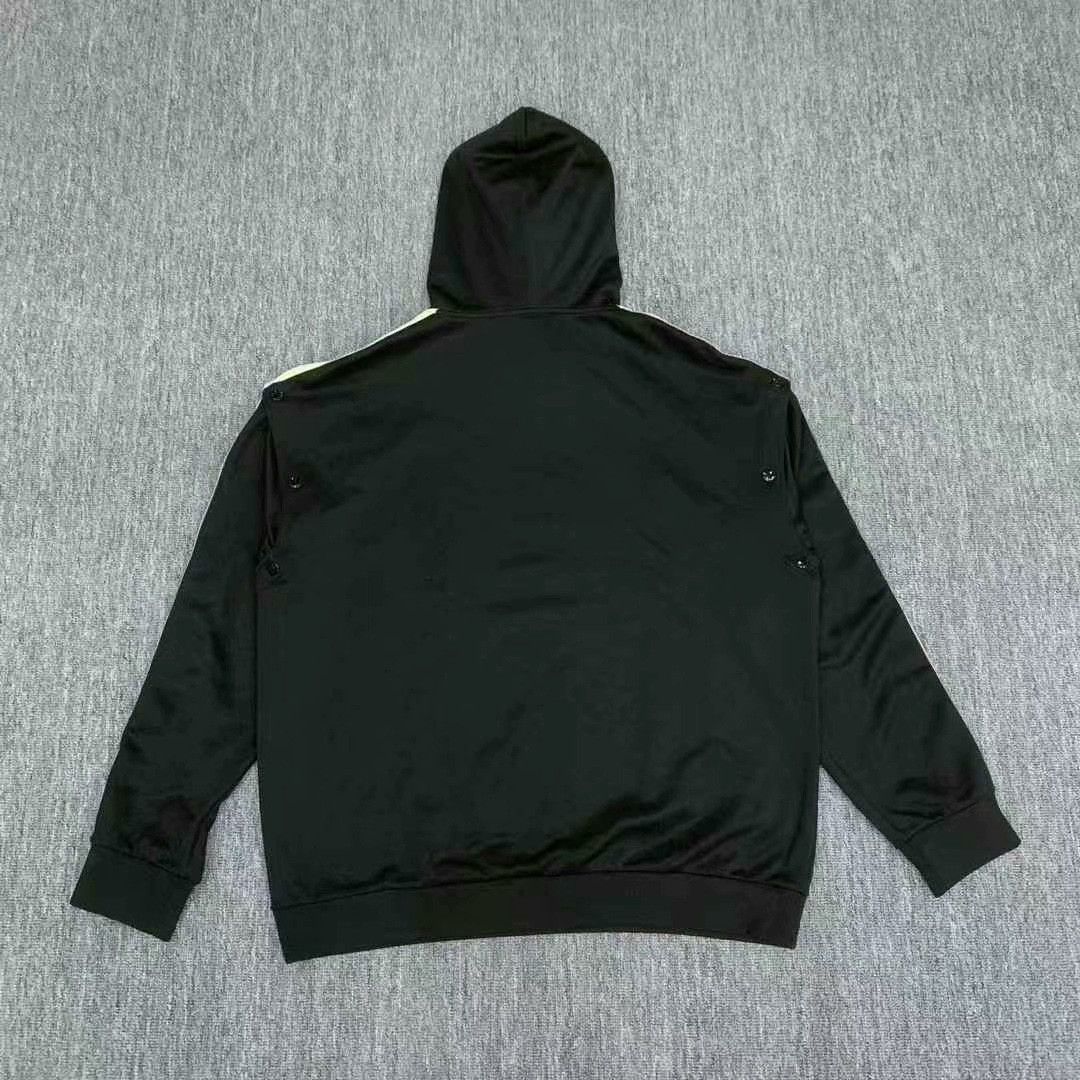 Gucci gucci black logo detachable hoodie sweatshirt Size US L / EU 52-54 / 3 - 2 Thumbnail