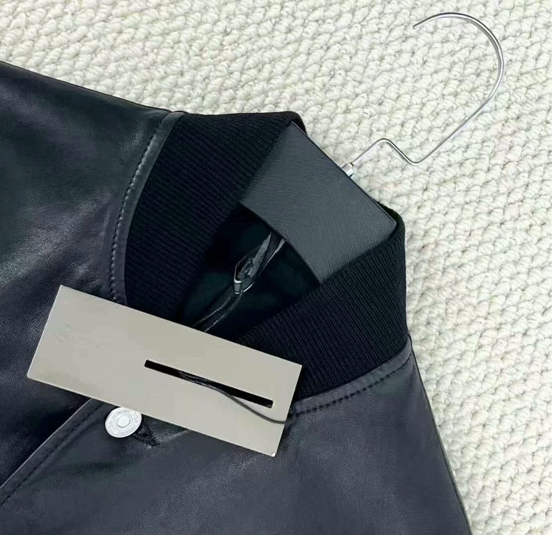 Dior dior black lambskin baseball jacket unisex Size US M / EU 48-50 / 2 - 3 Thumbnail