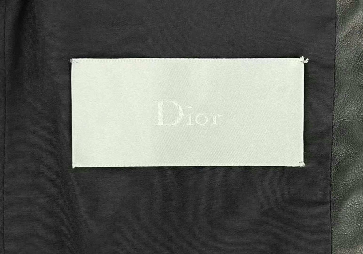 Dior dior black lambskin baseball jacket unisex Size US M / EU 48-50 / 2 - 4 Thumbnail