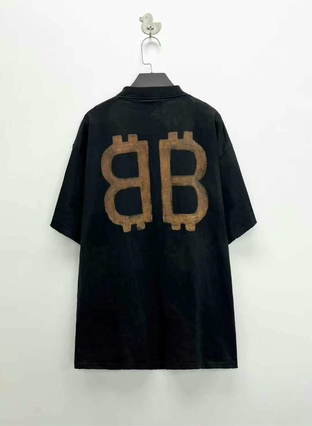 Balenciaga balenciaga bitcoin logo short sleeve t-shirt Size US M / EU 48-50 / 2 - 2 Thumbnail