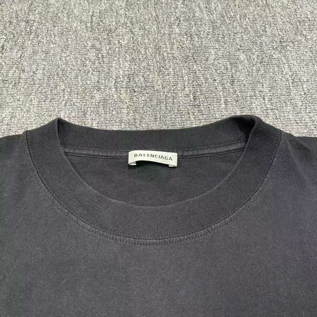 Balenciaga balenciaga blue letter t-shirt size small Size US S / EU 44-46 / 1 - 3 Thumbnail