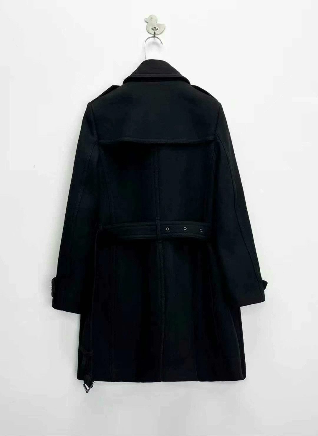 Burberry burberry black wool double-breasted coat Size XS / US 0-2 / IT 36-38 - 2 Thumbnail