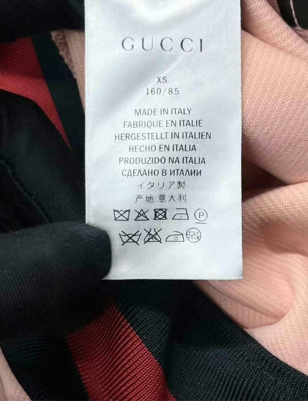 Gucci gucci pink striped zip-up jacket xs size Size XS / US 0-2 / IT 36-38 - 4 Thumbnail